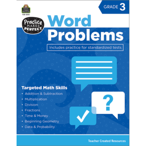 Word Problems Grade 3 - TCR3313 | Teacher Created Resources