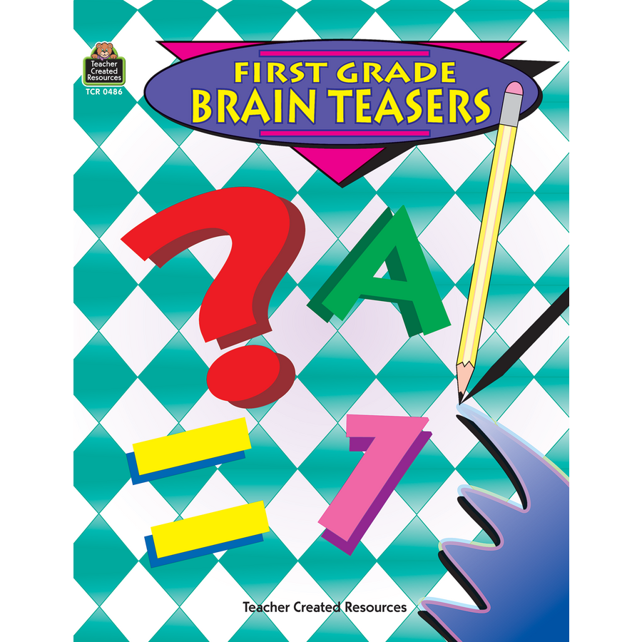 First Grade Brain Teasers - TCR0486 | Teacher Created Resources