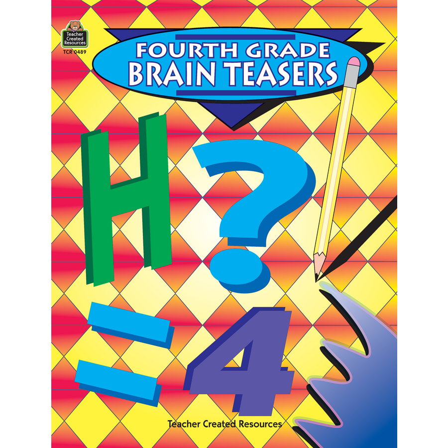 Brain teasers. Third Grade. Математика в уме. 4 Grade activity book. Teacher creates.
