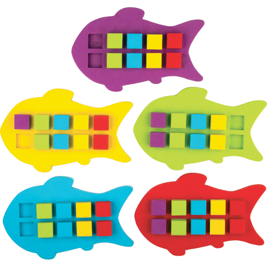 Foam Fish Ten Frames TCR20674 Teacher Created Resources