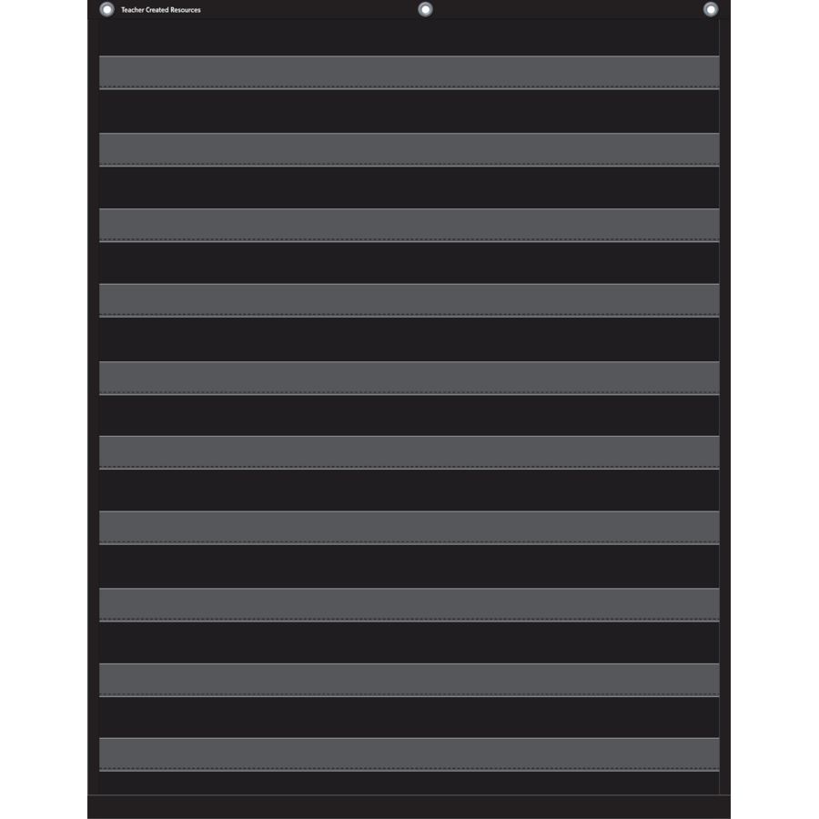 Black 10 Pocket Chart - TCR20744 | Teacher Created Resources