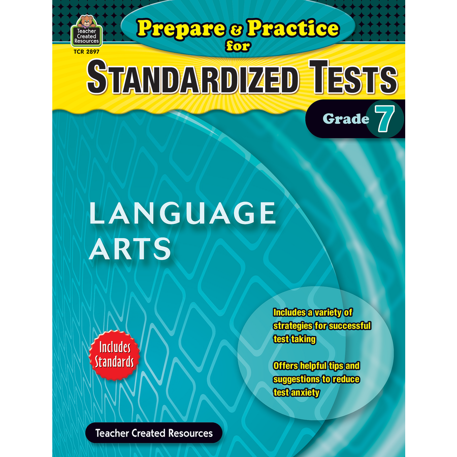 Prepare And Practice For Standardized Tests Lang Arts Grade 7 Tcr2897 Teacher Created Resources 4369