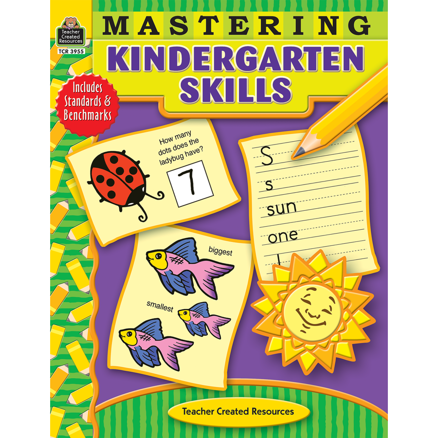 Mastering Kindergarten Skills - TCR3955 | Teacher Created Resources