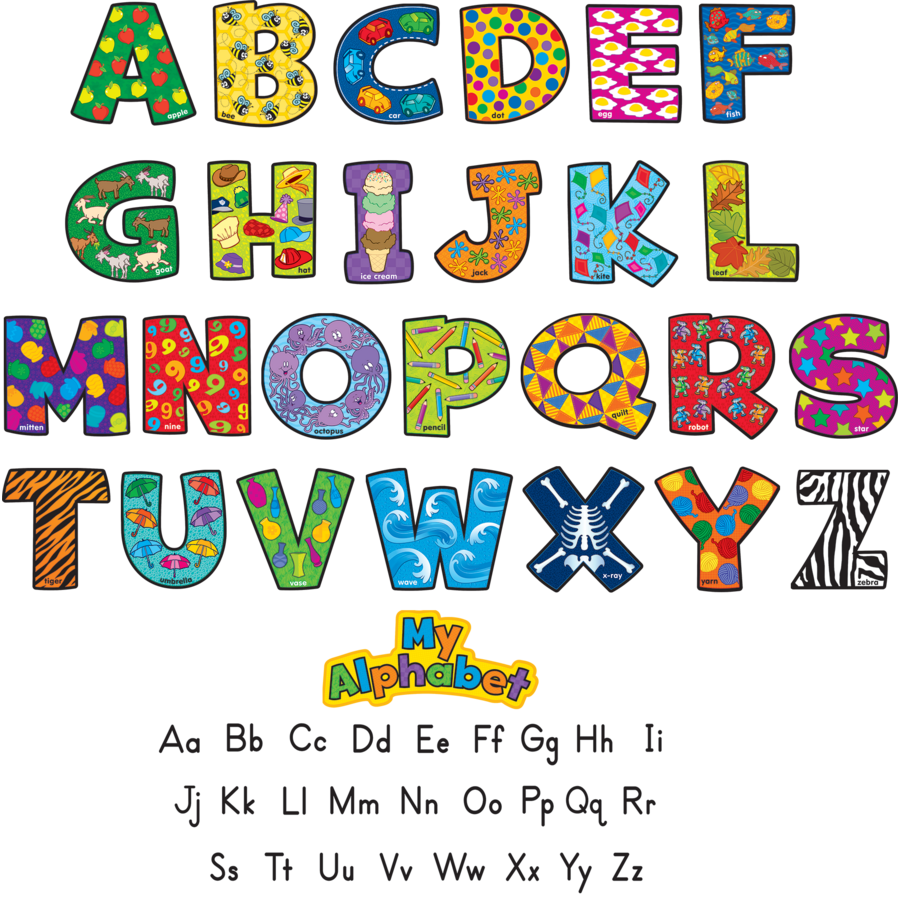 Printable Bulletin Board Alphabet Letters