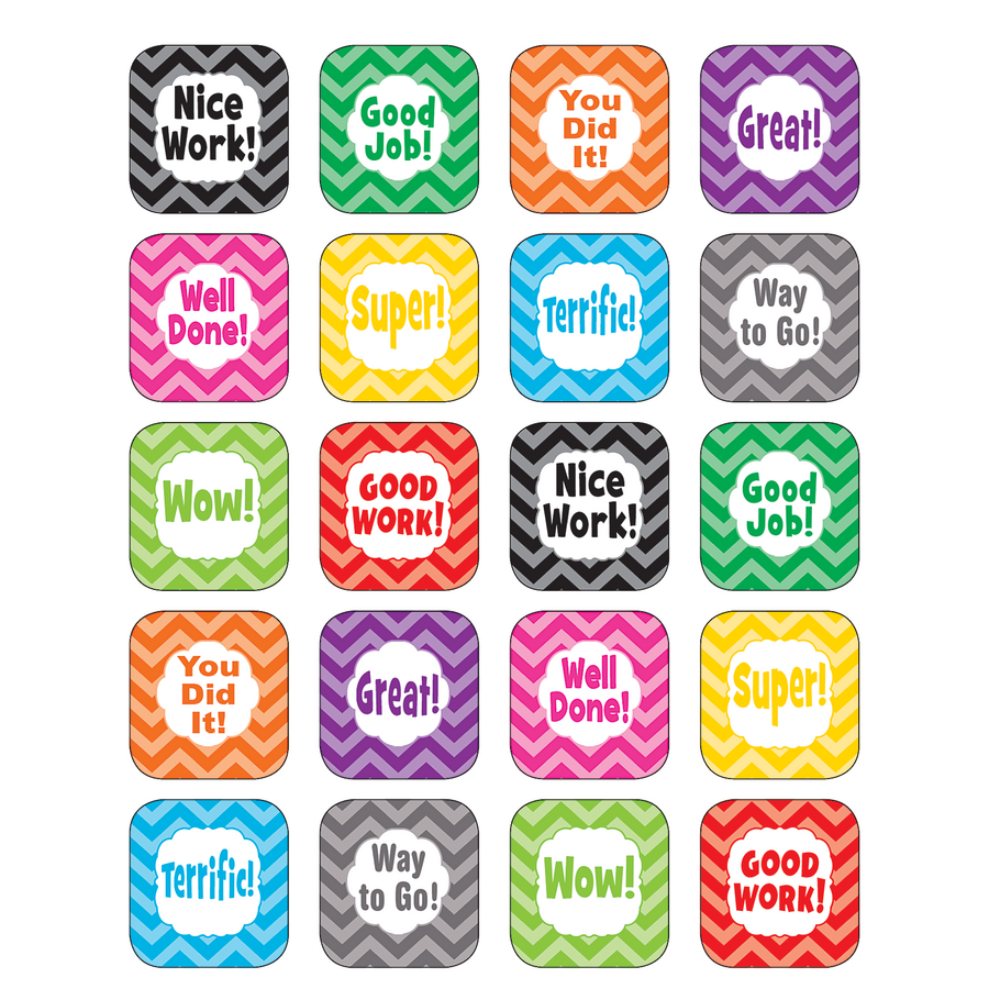 chevron stickers tcr5532 teacher created resources