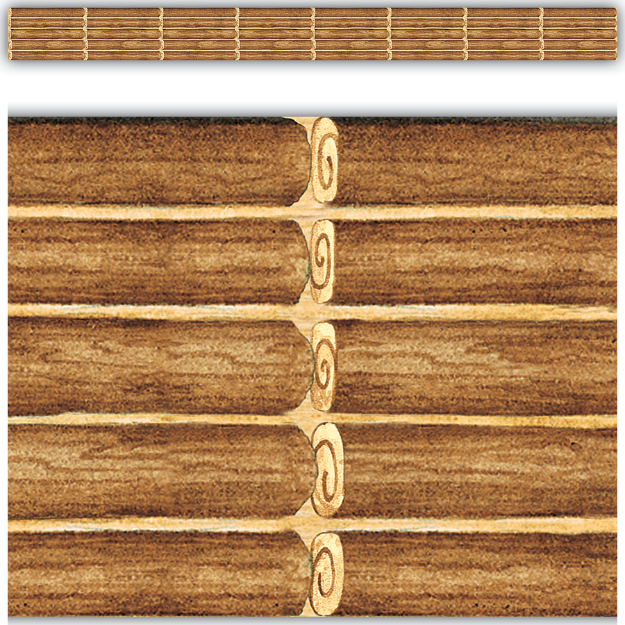 Rustic Retreat Straight Border Trim from Debbie Mumm TCR5600 Teacher Created Resources