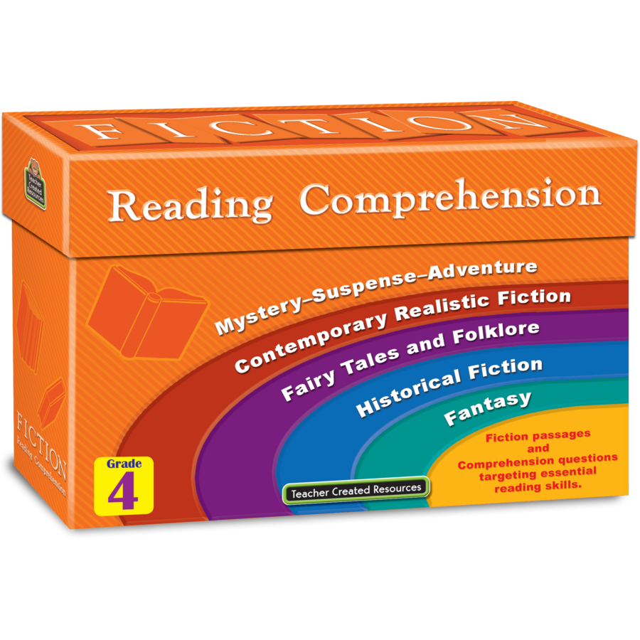 Fiction Reading Comprehension Cards Grade 4 Tcr8874 Teacher Created Resources