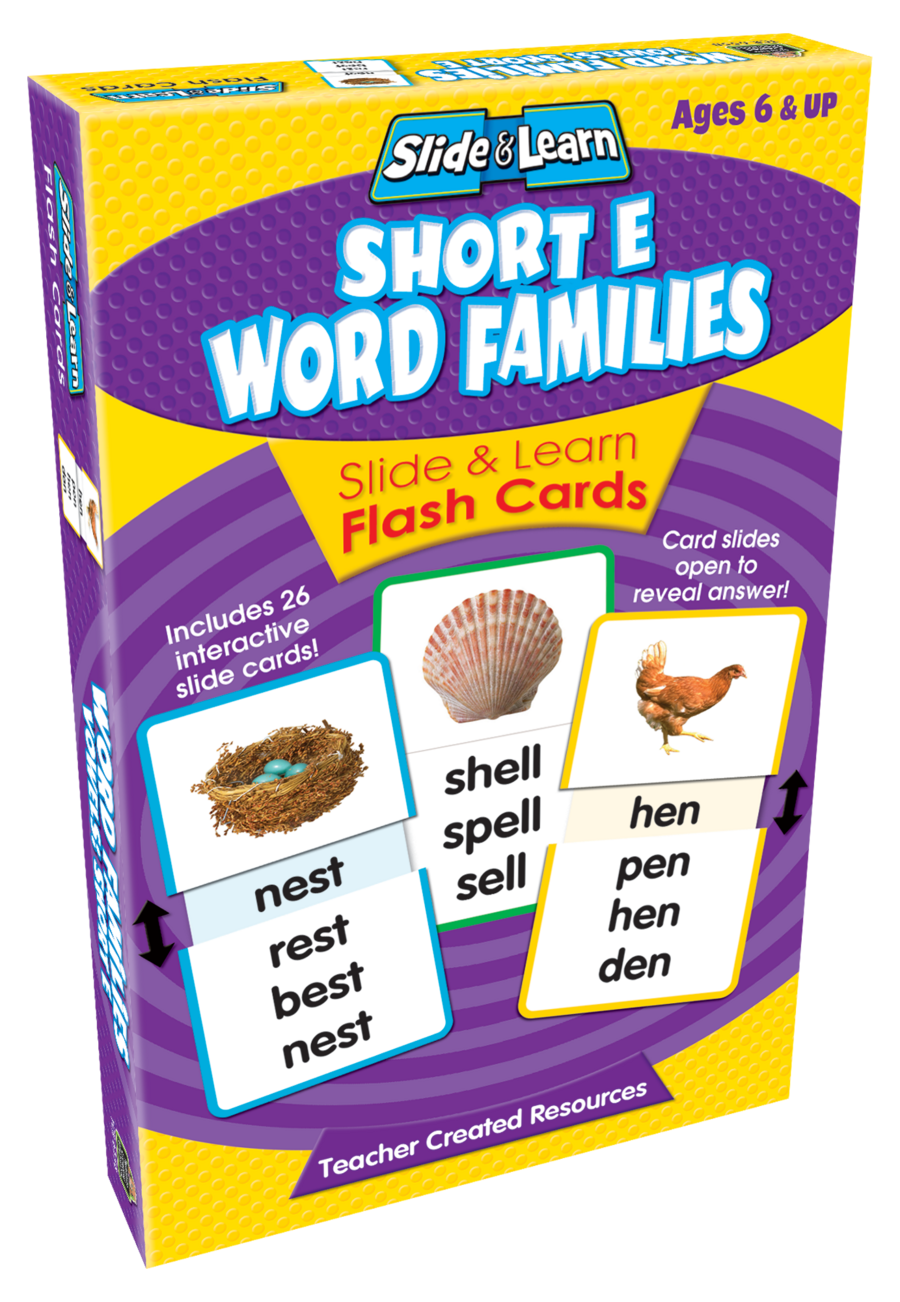 short-e-word-families-slide-learn-flash-cards-tcr6558-products-teacher-created-resources