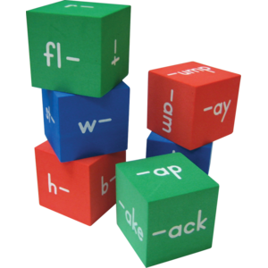 Foam Word Families Cubes - Tcr20633 