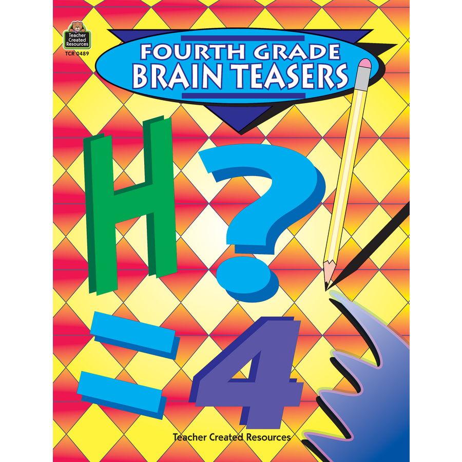 Fourth Grade Brain Teasers Tcr0489 Teacher Created Resources