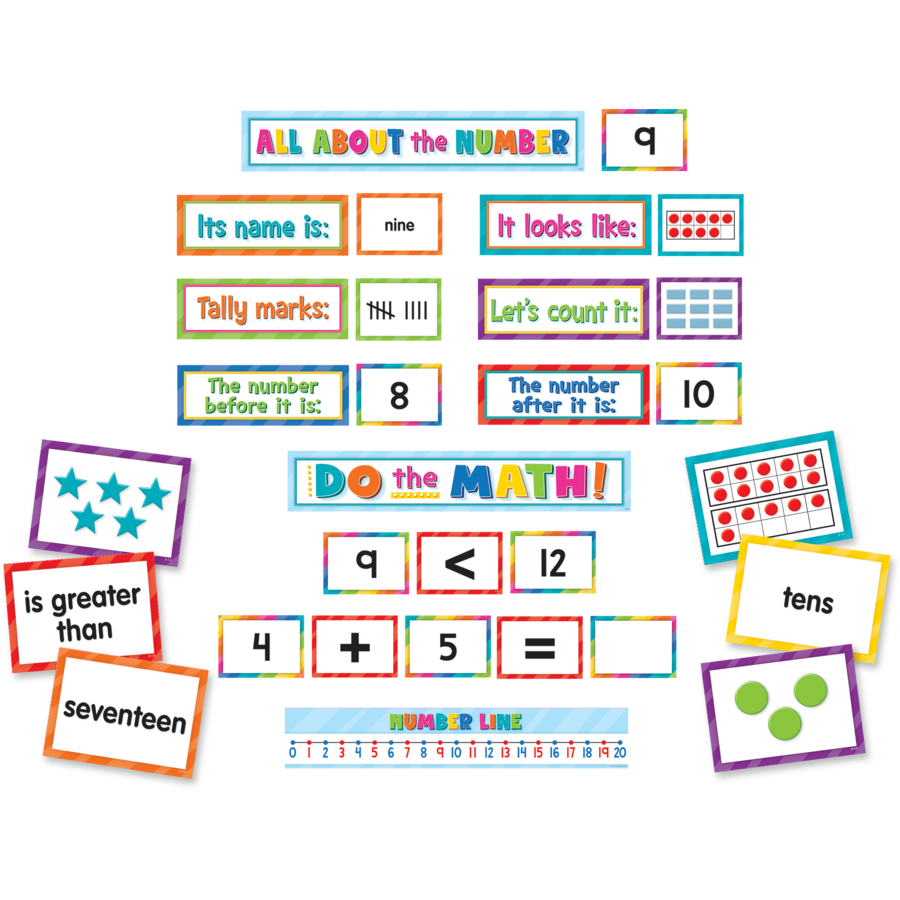 Numbers Counting More Pocket Chart Cards TCR20847 Teacher 
