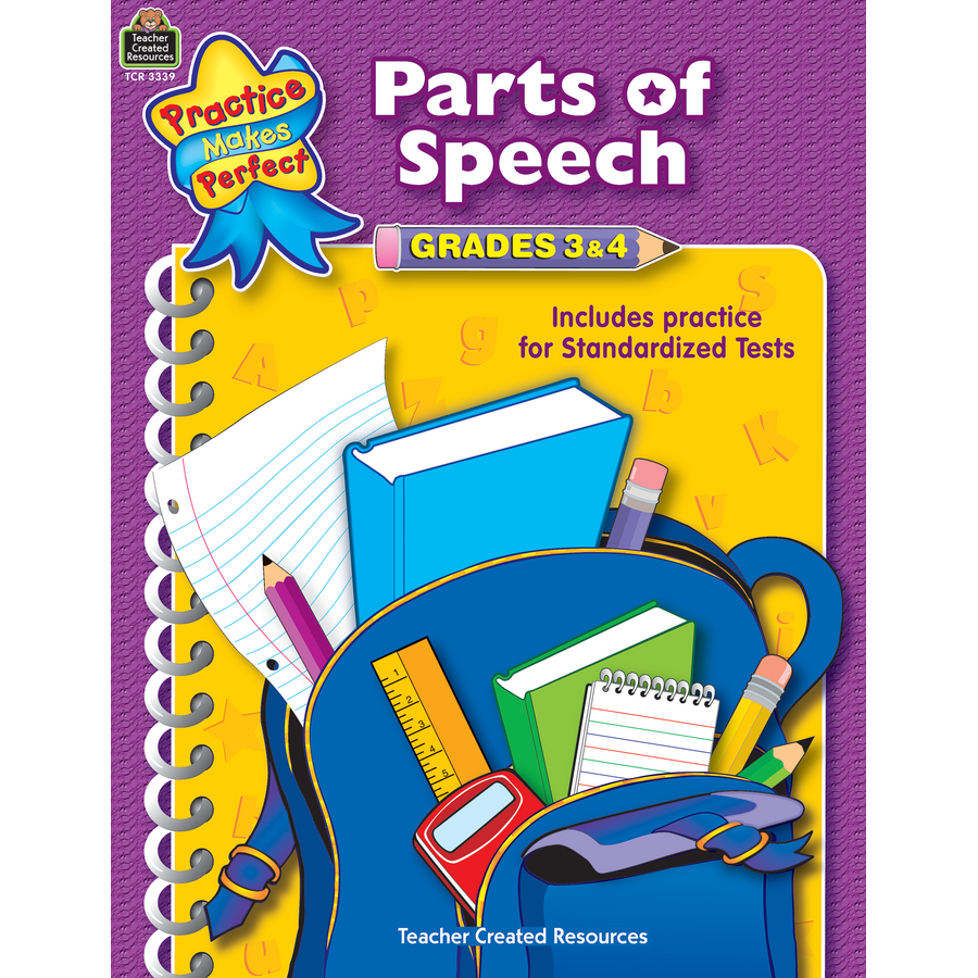 Parts Of Speech Quiz Grade 4