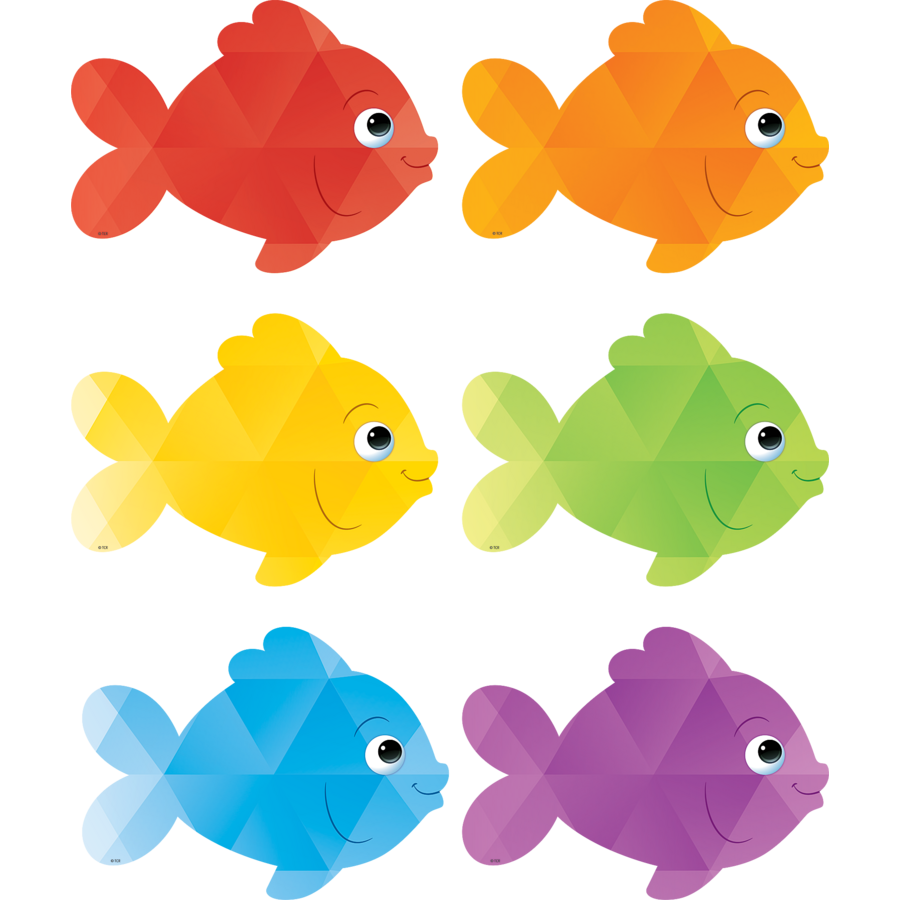 Colorful Fish Accents TCR3549 Teacher Created Resources