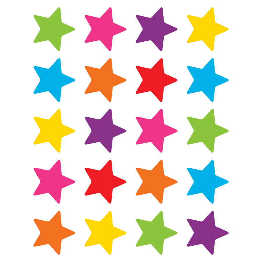 Bright Stars Stickers TCR5796 Teacher Created Resources