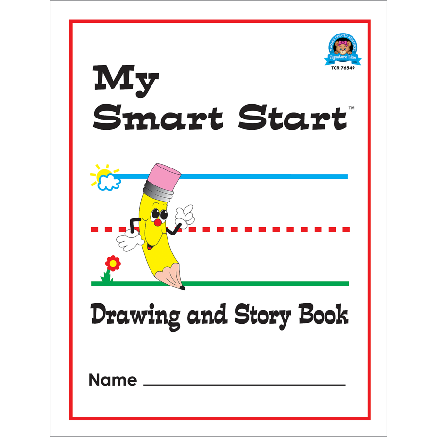 Smart Start Drawing Amp Story Book 1 2 Journal Tcr76549