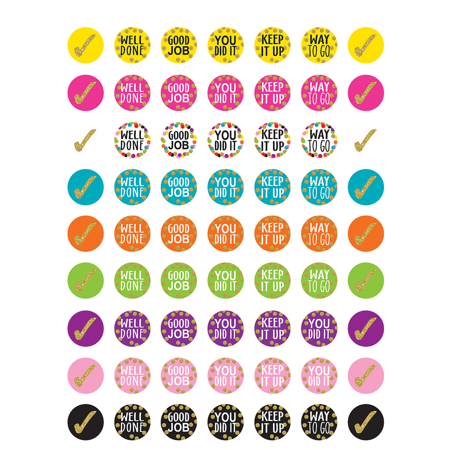 Confetti Mini Stickers - TCR8724 | Teacher Created Resources