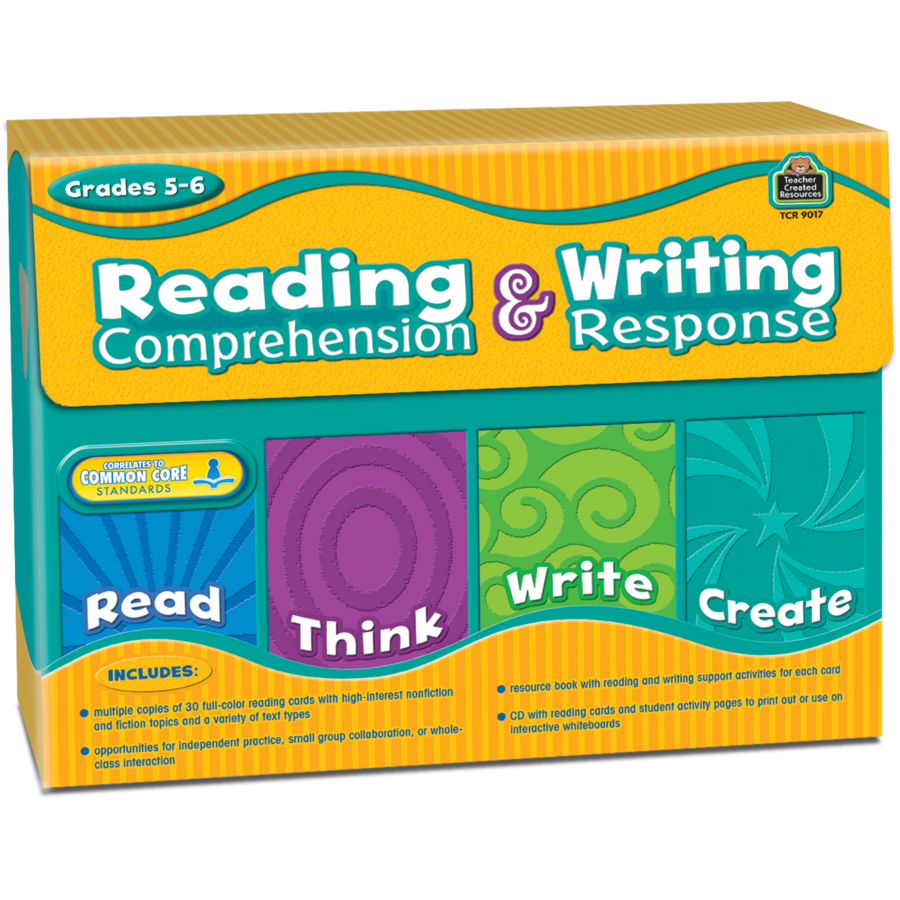 Reading Comprehension Writing Response Grade 5 6 TCR9017 Teacher 