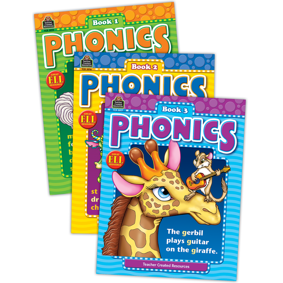 phonics homework books