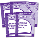 Daily Warm-Ups Student Book 5-Pack: Math Grade 6