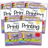 Daily Printing Practice Grades K-2 Bundle: Student Book 5-Pack