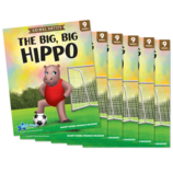 Animal Antics: The Big, Big Hippo - Short Vowel i Reader - 6 Pack
