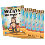 Animal Antics: Mickey the Monkey - Long e Vowel Reader - 6 Pack
