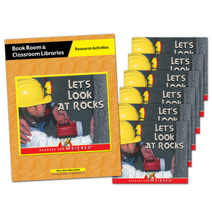BSE152589BR Let's Look at Rocks - Level F Book Room Image