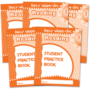 BSE51575 Daily Warm-Ups Student Book 5-Pack: Reading Grade 3 Image