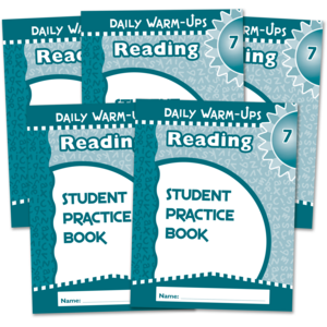 BSE51579 Daily Warm-Ups Student Book 5-Pack: Reading Grade 7 Image
