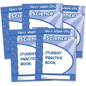 BSE51589 Daily Warm-Ups Student Book 5-Pack: Science Grade 2 Image