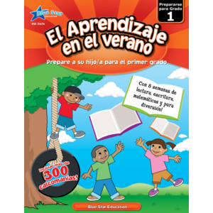 BSE51676 Summertime Learning Grade 1 in Spanish Image