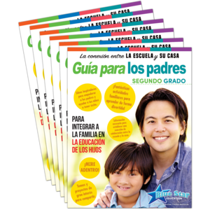 BSE51850 Connecting Home & School: Parent Guide Grade 2 6-Pack: Spanish Image