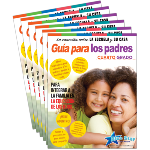 BSE51852 Connecting Home & School Parent Guide Grade 4 6-Pack: Spanish Image