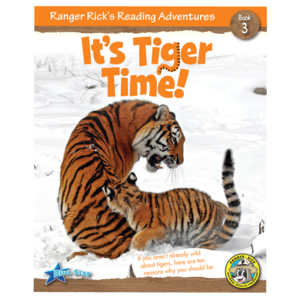 BSE51912 Ranger Rick's Reading Adventures: It's Tiger Time! 6-Pack Image