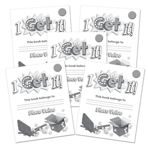 BSE51975 I Get It! Place Value Grades K-2 Student Book-Foundational 5-Pack Image