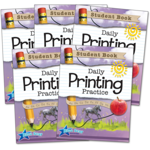 BSE53077 Daily Printing Practice Grades K-2 Bundle: Student Book 5-Pack Image
