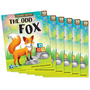 BSE53315 Animal Antics: The Odd Fox - Short Vowel o Reader - 6 Pack Image