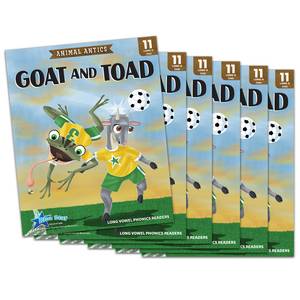 BSE53487 Animal Antics: The Goat and the Toad - Long o Vowel Reader - 6 Pack Image