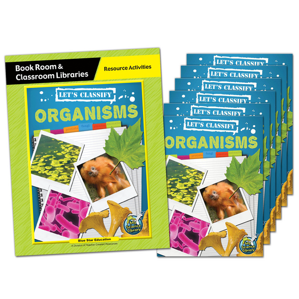 BSE102317BR Let's Classify Organisms - Level Q Book Room Image