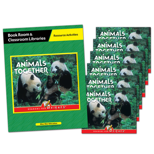 BSE152558BR Animals Together - Level G Book Room Image