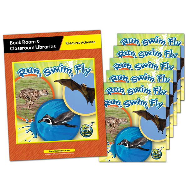 BSE419225BR Run, Swim, Fly - Level D Book Room Image