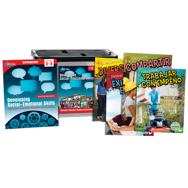 BSE51516 Developing Social-Emotional Skills Complete Program Grade 3-5: Spanish Image
