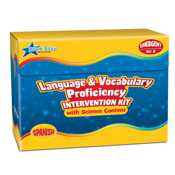 BSE51553 Language & Vocabulary Proficiency Intervention Kit A Spanish Image