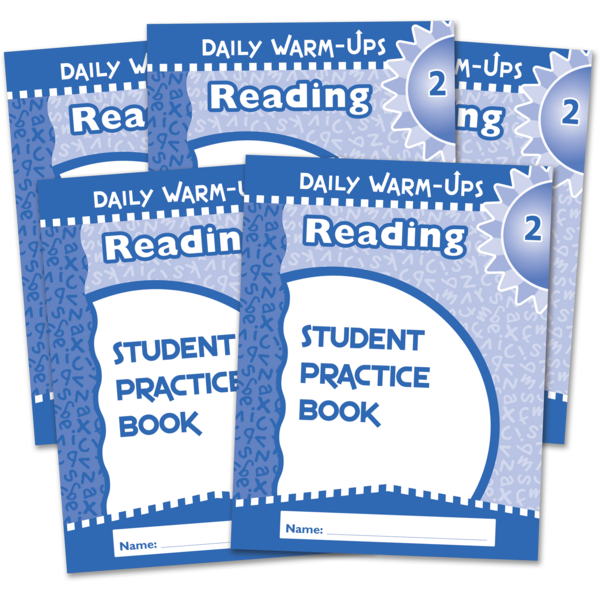 BSE51574 Daily Warm-Ups Student Book 5-Pack: Reading Grade 2 Image