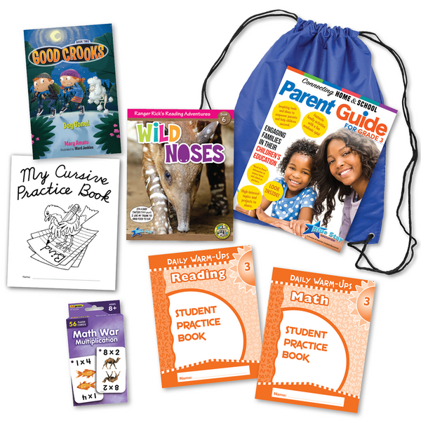 BSE51614 Back-to-School Backpack Third Grade Image