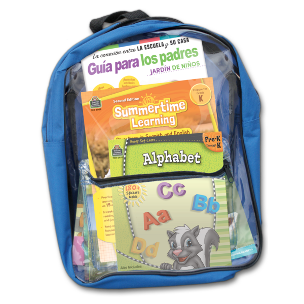 BSE51692 Preparing For Kindergarten Spanish Backpack Image