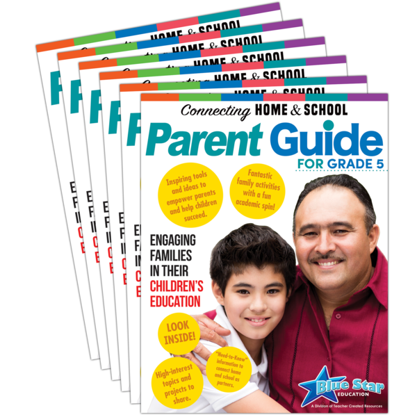 BSE51845 Connecting Home & School Parent Guide Grade 5 6-Pack: English Image