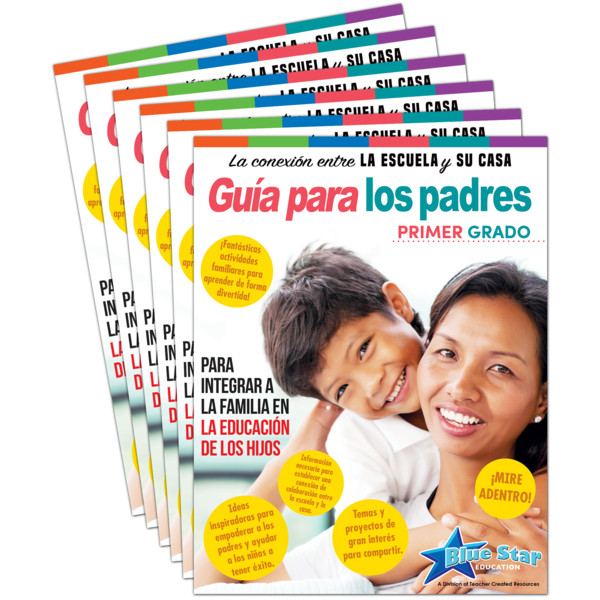 BSE51849 Connecting Home & School Parent Guide Grade 1 6-Pack: Spanish Image