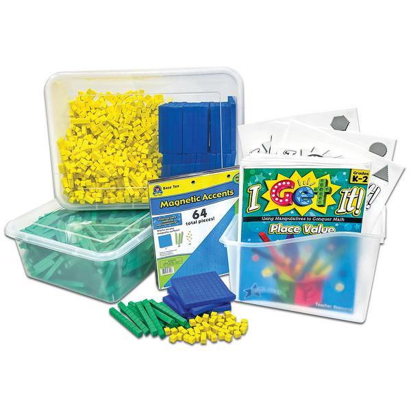 BSE51945 I Get It! Using Manipulatives to Conquer Math: Place Value Grades K-2 Image