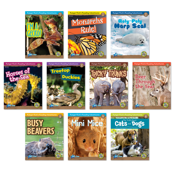 BSE53420 Ranger Rick's Junior Readers: Add-on Pack Grades 1-2 (10 books) Image